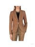Derek Lam 10 Crosby Houndstooth Tan Blazer Size 14 - photo 9