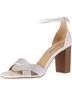 Zigi Soho Solid White Heels Size 10 - photo 1