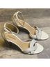 Zigi Soho Solid White Heels Size 10 - photo 7
