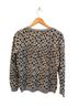 Diane von Furstenberg Animal Print Multi Color Pullover Sweater Size L - photo 2
