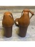 Zigi Soho Solid Brown Tan Heels Size 10 - photo 9