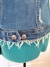Tractr Blue Denim Jacket Size S - photo 4