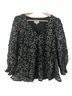 Tuckernuck 100% Polyester 97% Polyester 3% Spandex Black Long Sleeve Blouse Size M - photo 1