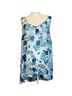 Torrid Floral White Sleeveless Top Size 1X - photo 1