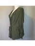 Torrid 100% Rayon 95% Polyester 5% Spandex Solid Green Jacket Size 2X - photo 6