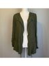 Torrid 100% Rayon 95% Polyester 5% Spandex Solid Green Jacket Size 2X - photo 4