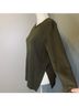 Lou & Grey Solid Green Pullover Sweater Size XS - photo 6