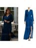 BCBGMAXAZRIA Solid Blue Cocktail Dress Size 4 - photo 4