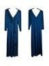 BCBGMAXAZRIA Solid Blue Cocktail Dress Size 4 - photo 2