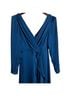 BCBGMAXAZRIA Solid Blue Cocktail Dress Size 4 - photo 10