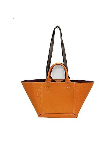 Tod's Tod's Double Up Tote Bag Women's Leather Handbag,Shoulder Bag Camel,Dark Brown (view 1)