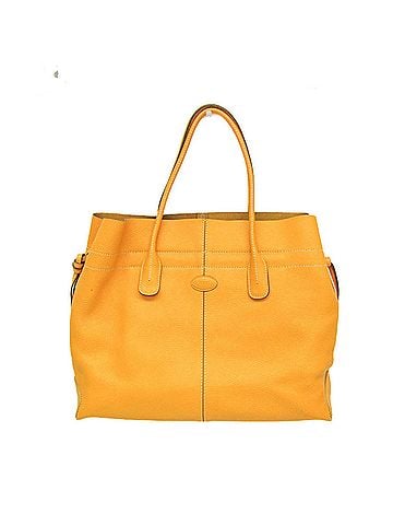 Tod's Tod's D-Bag Women's Leather Tote Bag Yellow (view 1)
