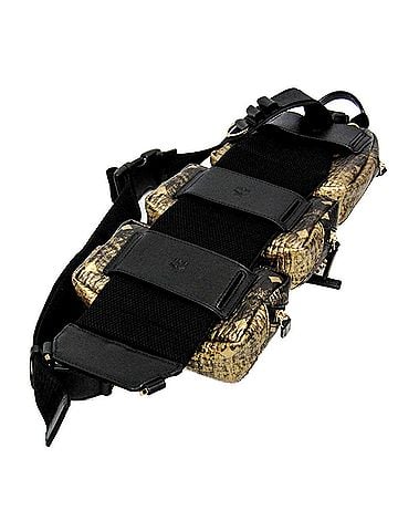 MCM MCM Visetos Triple Body Bag MUL9ARN11DG001 Men's Coated Canvas,Leather Shoulder Bag,Sling Bag Gold,Black (view 2)