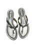 Alexandre Birman 100% Leather Silver Sandals Size 10 - photo 1