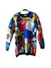 Levante Graphic Multi Color Pullover Sweater Size S - photo 1