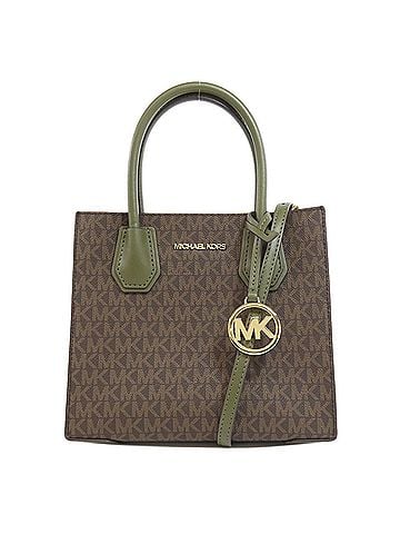 Michael Kors Michael Kors MK Signature 2-Way Handbag, PVC, Women's (view 1)