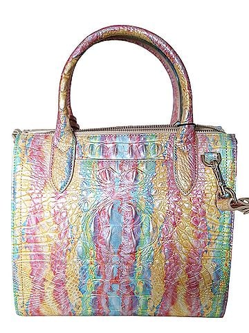 Brahmin Caroline Satchel Leather Satchel (view 2)
