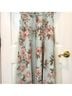 Mac Duggal 100% Polyester Floral Teal Cocktail Dress Size 4 - photo 13