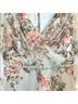 Mac Duggal 100% Polyester Floral Teal Cocktail Dress Size 4 - photo 7