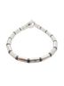 Tiffany & Co. 100% Sterling Silver Multi Color TIFFANY & Co. 925 Aztec Zigzag Hematite Bracelet One size - photo 1