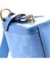 Gucci 100% Canvas Plain Blue Luce Shoulder Bag Canvas Small One size - photo 6