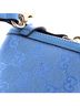 Gucci 100% Canvas Plain Blue Luce Shoulder Bag Canvas Small One size - photo 6