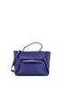 Céline 100% Leather Blue Belt Bag Textured Leather Mini One size - photo 1