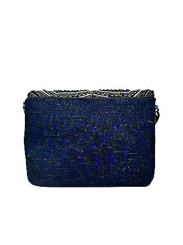 America & Beyond Blue Floral Crossbody Bag (view 2)