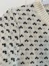 J.Crew Factory Store Bow Print White Black Pullover Sweater Size XS - photo 7