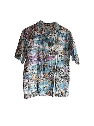 Quiksilver On Vacation Short Sleeve Button-Down Shirt (view 1)