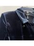 Jones New York Solid Blue Blazer Size 6 - photo 6