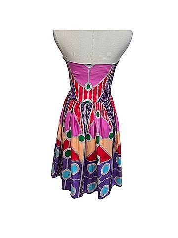 Mara Hoffman vintage silk strapless Casual Dress (view 2)