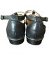 Softspots 100% Leather Solid Black Sandals Size 7 (wide) - photo 2