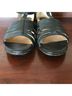 Softspots 100% Leather Solid Black Sandals Size 7 (wide) - photo 5