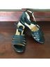 Softspots 100% Leather Solid Black Sandals Size 7 (wide) - photo 4