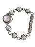 Nine West Floral Silver Watch One size - photo 1