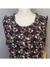 Rewind Floral Black Pink White Casual Dress Size 2X - photo 4