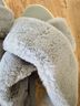 Sam Edelman 100% Faux Fur Solid Gray Sandals Size 8 1/2 - photo 3