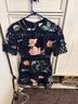 Keepsake Floral Multi Color Black Cocktail Dress Size S - photo 3