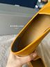 Everlane 100% Leather Yellow Flats Size 8 1/2 - photo 3