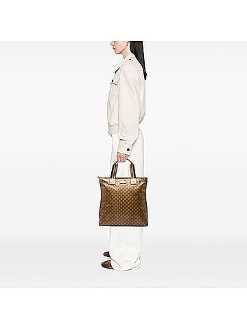 Gucci GG Crystal Vertical Web Tote (view 2)