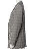Rag & Bone Plaid Gray Tan Black Wool Blazer Size 6 - photo 10
