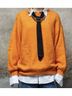 R13 100% Wool Solid Orange Wool Sweater Size XS - photo 6