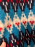 Patagonia 100% Polyester Aztec Or Tribal Print Blue Red White Fleece Size S - photo 5