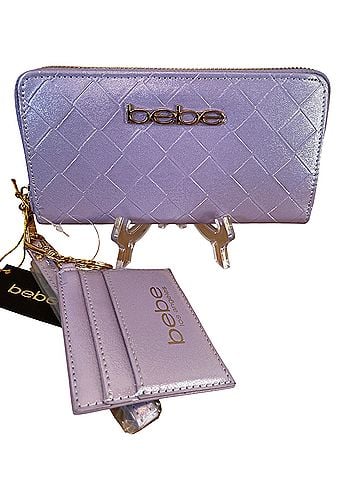 Bebe Jenna Leather Wallet (view 1)