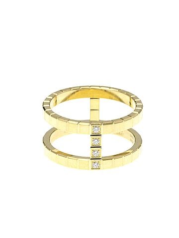 Chopard Chopard Ice Cube Diamond Ring 827006 Yellow Gold (18K) Fashion Diamond Band Ring Carat/0.04 Gold (view 1)