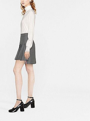 Maison Margiela Women's Work-In-Progress High-Neck Jumper (view 2)