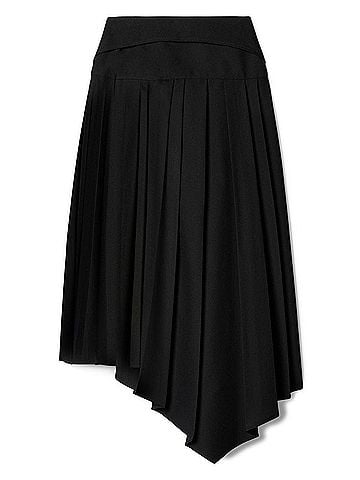 OFF-WHITE Women's Tech Drill Belt Pleated Skirt (view 2)