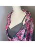 Torrid 99% Polyester 1% Other 100% Polyester Floral Pink Casual Dress Size 2X - photo 5