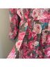 Torrid 99% Polyester 1% Other 100% Polyester Floral Pink Casual Dress Size 2X - photo 6